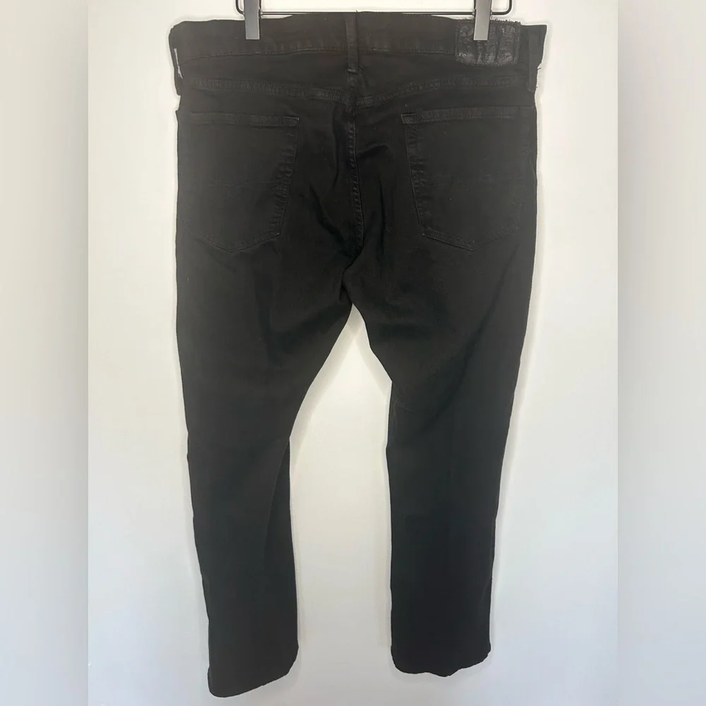Polo Ralph Lauren Men’s The Varick Slim Straight Black Jeans, Size 33x30